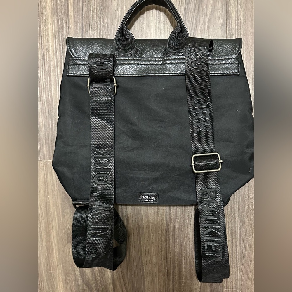 Botkier Trigger Mini Nylon Backpack - Black - Picture 2 of 8